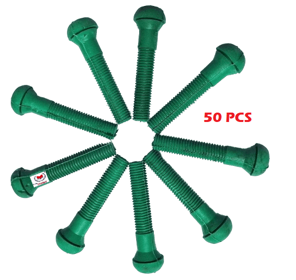 chicken machine rubber green 50 pcs