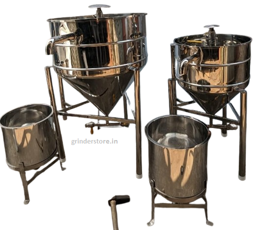 Rice Washer 50 Kgs 304 ss material 1 HP Motor