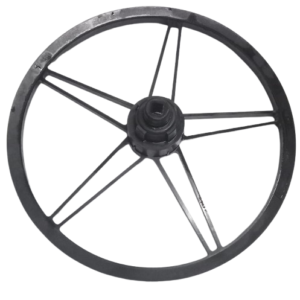 Tabletop Wet Grinder Pulley Wheel black