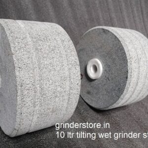 10 liter Tilting Wet Grinder Roller Stone Set