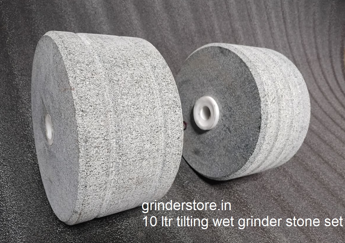 10 liter Tilting Wet Grinder Roller Stone Set