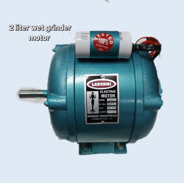 Lakshmi wet grinder motor 2 liter casting body copper coil