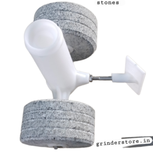 Roller stand with stone set