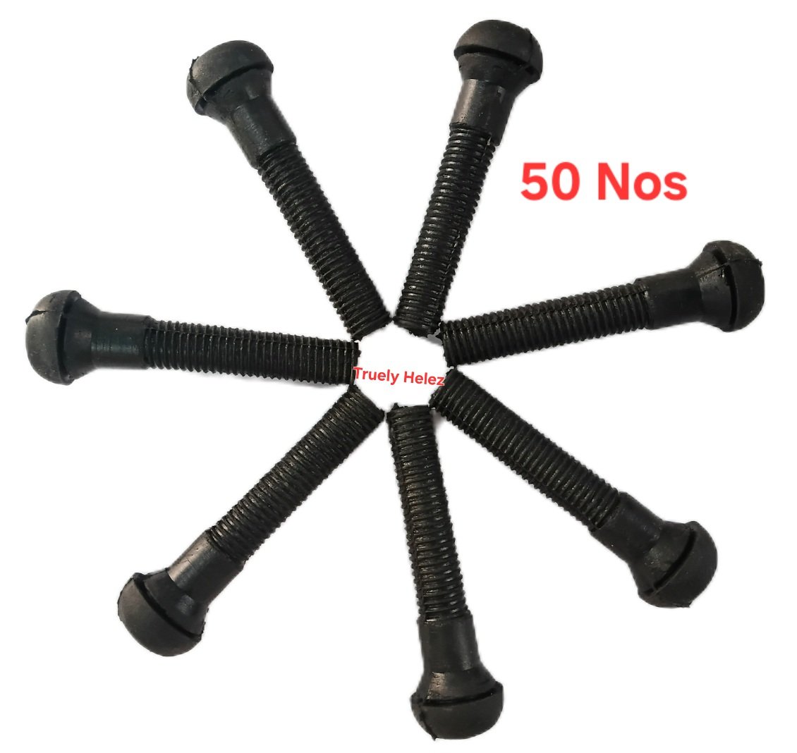 chicken machine rubber 50 pcs black rubber