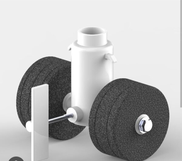 Tabletop wetgrinder Roller stone set