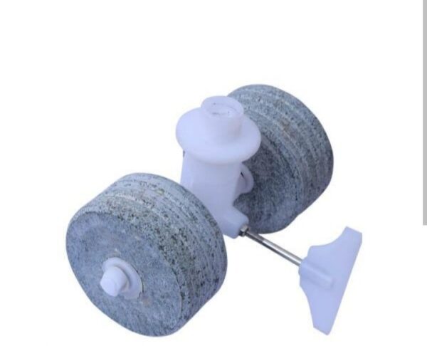 tabletop grinder roller stones set