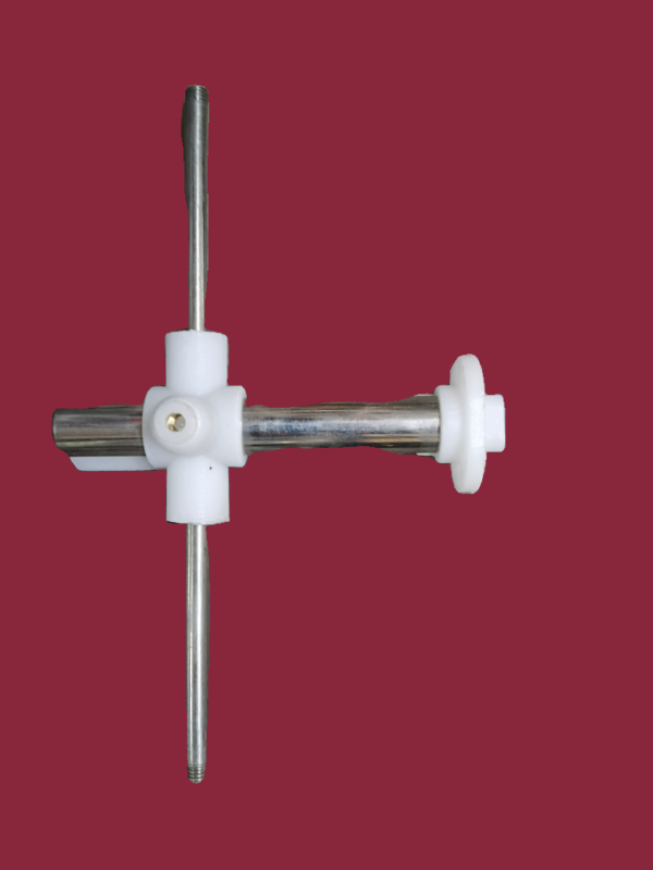 Roller stand arm type tabletop grinder comfortable