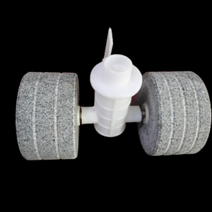 Tabletop grinder roller stone set