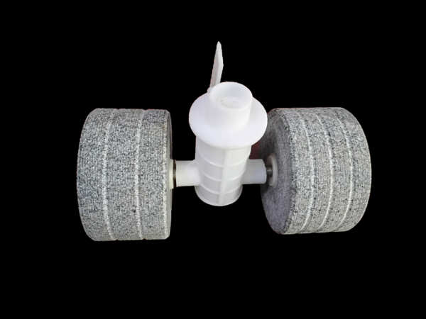 Tabletop grinder roller stone set