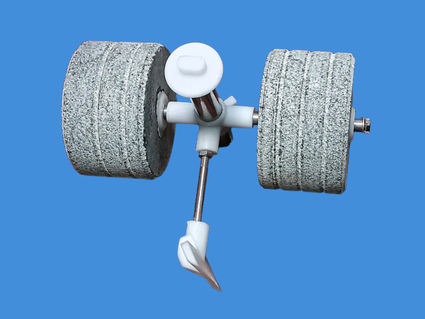 Tabletop arm type wet grinder roller stones total set