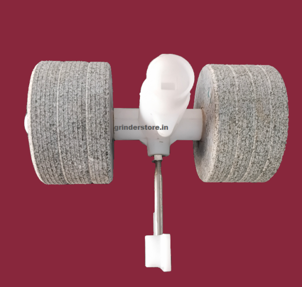 Tabletop wet grinder roller stones set