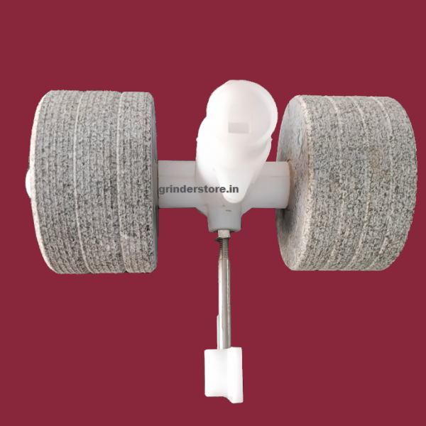 Tabletop wet grinder roller stones set