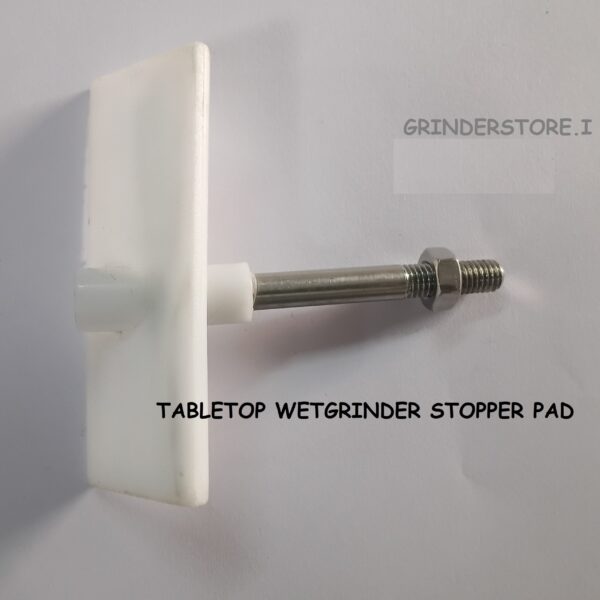 Tabletop grinder stopper rod pad 8 mm thread with nut
