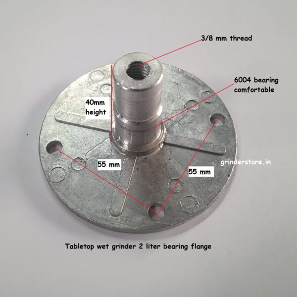 Tabletop grinder wheel bearing flange 3/8 mm thread comfortable