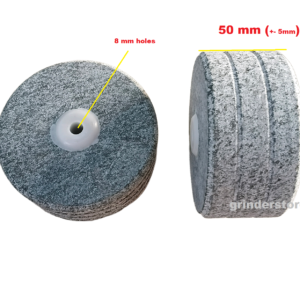 Table top wet grinder stones 8 mm bore 1 pair