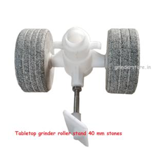Tabletop grinder roller stand 40 mm stone