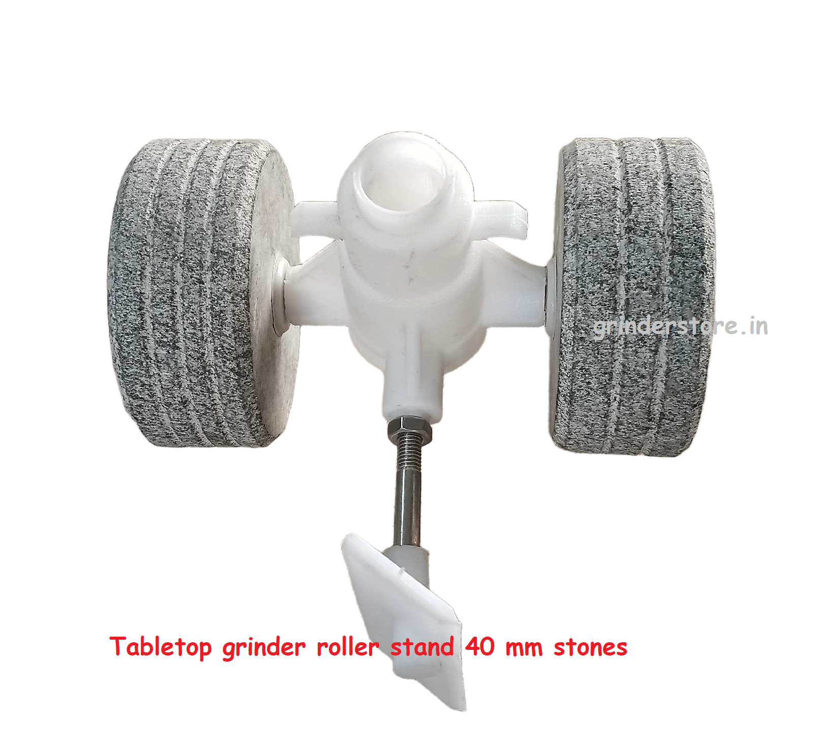 Tabletop grinder roller stand 40 mm stone