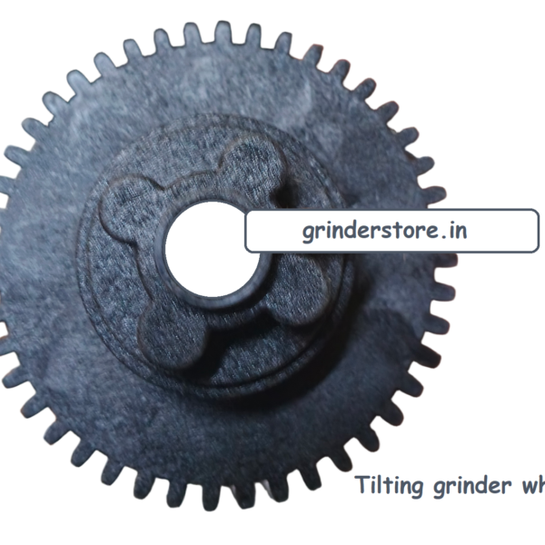 Tilting grinder wheel regular teeth abs