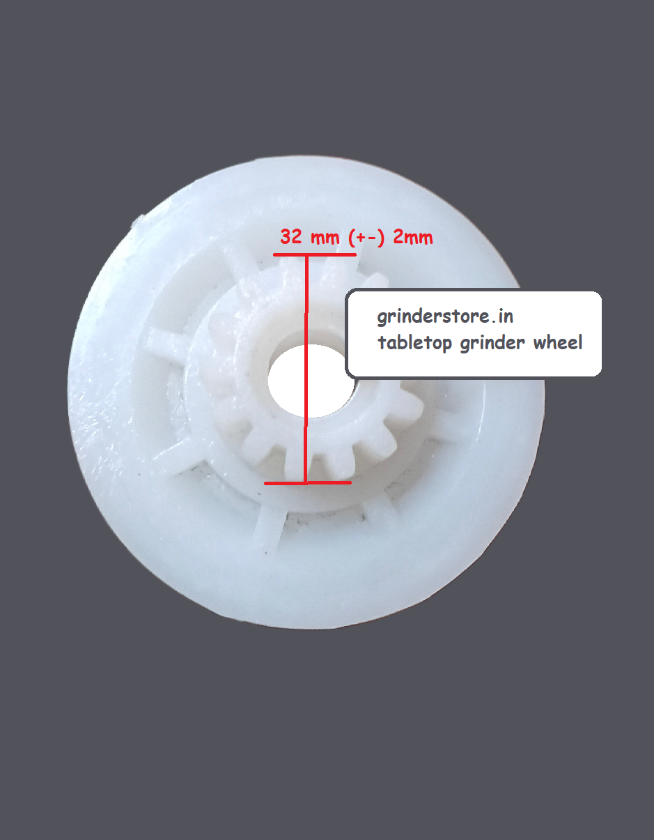 Tabletop grinder gear and belt wheel abs - Image 2