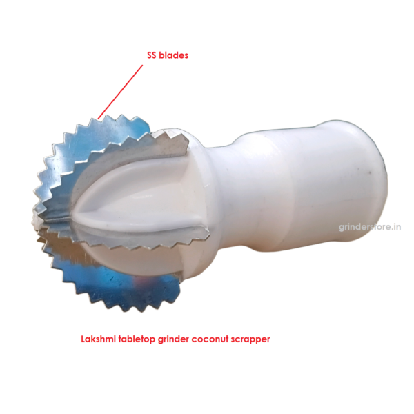 Lakshmi Tabletop Grinder Coconut Scrapper with SS Blades