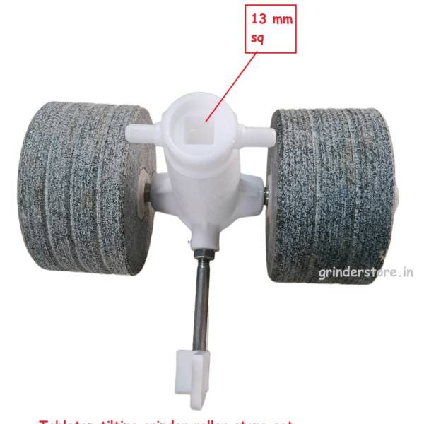 Tabletop tilting grinder roller stone set 60mm-12mm bore pmi stones